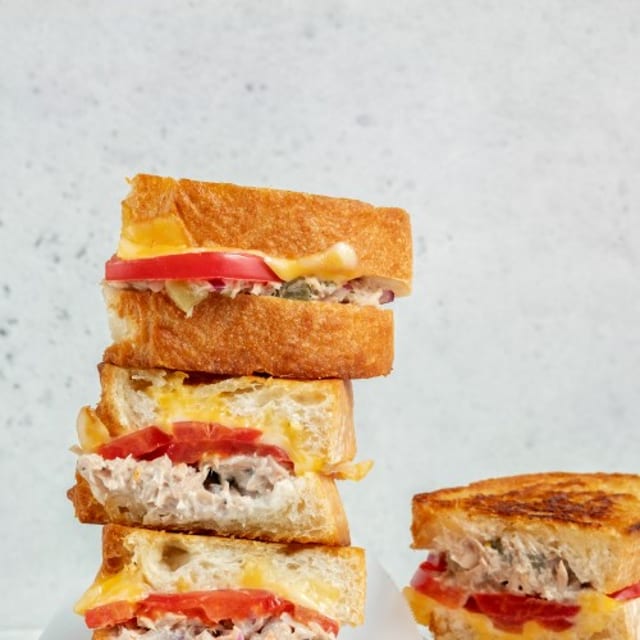 Tuna Melt Sandwich.