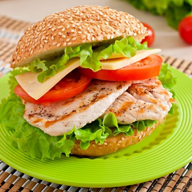 Chicken Cutlet Sandwich.